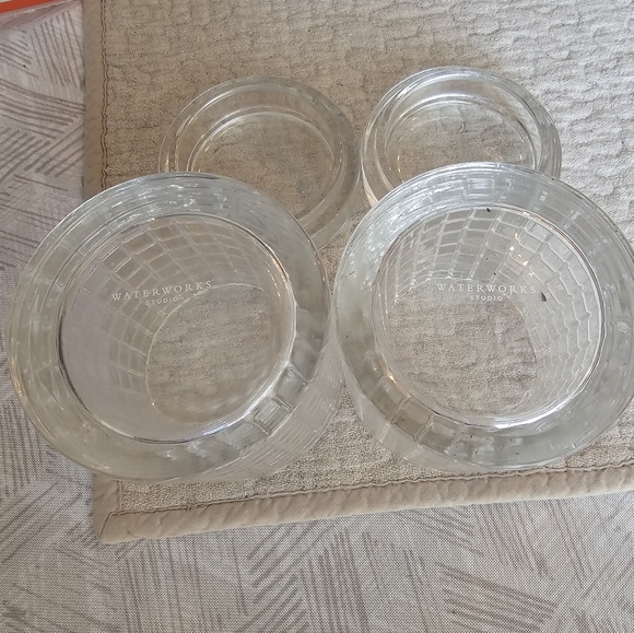 WATERWORKS STUDIO PRISM CUT GLASS BATH ACCESSORIES - Picture 5 of 5